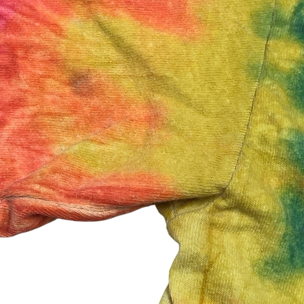Rick & Morty Get Schwifty T-Shirt Men's Medium Tie Dye Adult Swim Cartoon Ripple - Picture 4 of 8